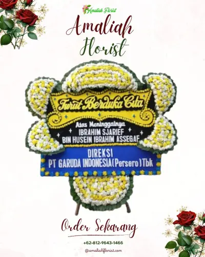Papan Bunga Duka di Tonoboyo